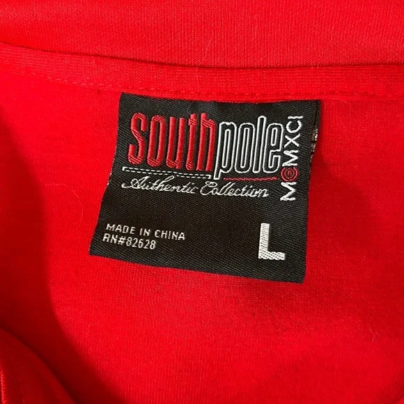 SzL Red South Pole Jacket - Picture 3 of 4